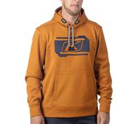Klim Zone, felpa con cappuccio S male Arancione/Blu Scuro