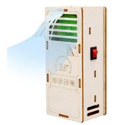 Klimaanlage Bauset für Kinder - Wissenschaftliches Lernspielzeug, Pädagogisches Technik Puzzle mit Realistischer Simulation, Kompaktes Bastelset | Ideal Konstruktionsspiel Ab 7 8 9 10 11 12 13 14 Ja