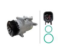Klimakompressor 12 V Ø 110 mm HELLA 6 gole adatta per CITROËN JUMPER u.a.