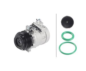 Klimakompressor 12 V Ø 110 mm HELLA IAM-Expertise per u.a. BMW 3er