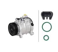 Klimakompressor 12 V Ø 110 mm HELLA Thermo-Expertise 6 scanalature per BMW X3