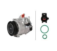 Klimakompressor 12 V Ø 120 mm HELLA Thermo-Expertise 6 scanalature per JAGUAR XK