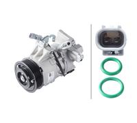 Hella Compressore aria condizionata 8FK 366 200-711 12V Ø100 R134a PAG46 per Toyota Auris