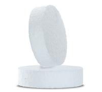 KLIMAS® 100 tappi di copertura in polistirolo EPS, diametro 67 mm, colore bianco, spessore 17 mm, disco in polistirolo per tasselli, tasselli, isolamento termico, facciata, accessori per isolamento in
