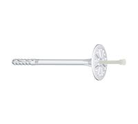 KLIMAS Cheville d'isolation à frapper avec clou plastique - faible profondeur ancrage 10 x 110 - Boîte de 200 - Cheville fixation