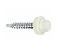 KLIMAS Viti da trapano 4,8 х 25 mm 250 pezzi RAL: 9010 - Grigio - Viti trapezoidali