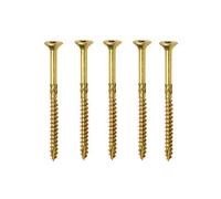 KLIMAS Viti per legno - Torx set - Testa Svasata Piana - Viti multiuso - viti legno - Viti autofilettanti per legno - Giallo Zinco viti per legno torx - set viti da 4x45 mm - 300 pezzi