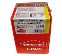 Klimas WKCS viti per costruzioni in legno zincate Torx testa svasata Ø 3-10...