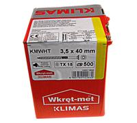 Klimas WKCS viti per costruzioni in legno zincate Torx testa svasata Ø 3-10...