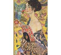 Klimt Art Lined Notebook: 5x8 Blank Lined Notebook with Decorative Golden Art Nouveau Cover for Writing, Doodling, and Note-Taking