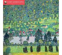 Klimt Landscapes Wall Calendar 2026 (Art Calendar)