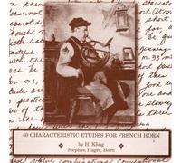 Kling, H. - 40 Characteristic Etudes for French Horn