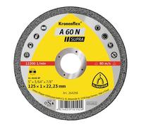 Klingspor 264297 a 60 N dischi da taglio 115 X 1 X 22,23 mm dritto, contenuto - 25