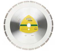 Klingspor 334062 DT 900 US - Dischi diamantati speciali grandi, per calcestruzzo curato, corazzato, calcestruzzo, materiale da costruzione, calcare, granito, diametro 300 mm, foratura 25,4 mm
