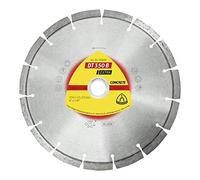 Klingspor 339828 DT 350 B - Disco da taglio diamantato, 125 x 2,4 x 22,23 mm, 9 segmenti, 33 x 2,4 x 10 mm, dentatura standard, colore misura
