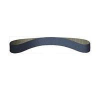 Klingspor 342297 CS 710 XF - Lima per acciaio, acciaio inossidabile, metalli non ferrosi, F4G, 80 grana, 9 mm x 533 mm, 25 pezzi