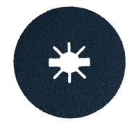 Klingspor 351155 CS 565 - Dischi in fibra per acciaio inossidabile, acciaio, metallo, universali, X-LOCK, 80 grana, 125 mm x 22 mm, 25 pezzi