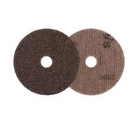 Klingspor 353411 SV 484 - Dischi in tessuto non tessuto per vernice, vernice, spatola, legno, plastica, metallo universale, acciaio inossidabile, grado di finezza media, 125 mm x 22 mm, 10 pezzi