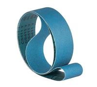 Klingspor CS 411 Y - Nastro abrasivo, 100 x 1000 mm, 15 pezzi, grana 80