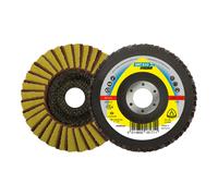 Klingspor Dischi combinati tela abrasiva SMT 850, 125x22,23mm, grana 120, molto fine, convesso Quantità:5