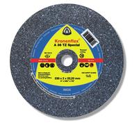 Klingspor, Disco da taglio A 36 TZ, 180 x 2 x 22,23 mm, dritto, 25 pz.