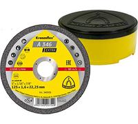 Klingspor - Disco da taglio MP EXTRA A 346 D. Klingspor, 125 x 1,6 x 22,23 mm, acciaio inossidabile/metallo