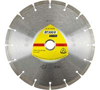 KLINGSPOR disco diamantato DT300U Extra, diametro 125 mm, registrazione 22,23 mm, 325346