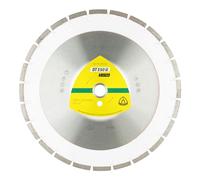 Klingspor DT 350 U - Disco da taglio diamantato extra 350 x 3 x 20 mm, 24 segmenti dentatura standard - per materiali da cantiere e calcestruzzo - 336224