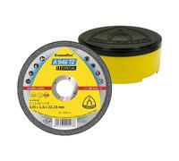 Klingspor KLI-339111-25 339111 A 946 TZ - Disco da taglio dritto, 150 x 1,6 x 22,23 mm, 25 pezzi