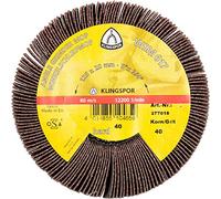 KLINGSPOR, Mola lamellare abrasiva WSM 617, 115 x 20 mm, 2 pz., grana 80, 277016