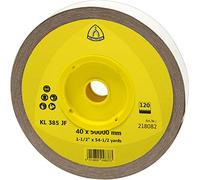 KLINGSPOR rotolo di carta abrasiva KL 385 JF, 40 x 50000 mm, 1 pcs, grana 100, 218081