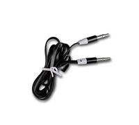 Klinken Kabel 3,5mm Stecker zu Stecker, schwarz