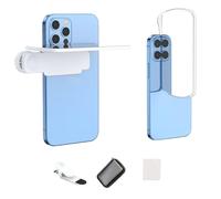 KLINNA Obiettivo a specchio per cellulare, clip per fotocamera regolabile come occhiali per selfie per cellulare, specchio pieghevole in vetro HD per riflessi mozzafiato - cattura istantaneamente