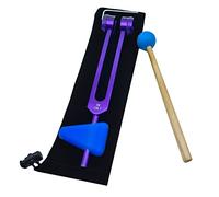 Kliplinc 136.1 OM136.1 - in lega di alluminio con H?Mmer per la guarigione dei chakra, terapia del suono, antistress, viola