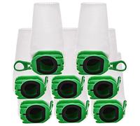 Kliplinc Confezione da 8 sacchetti per aspirapolvere Vorwerk Kobold VB100 VB 100 FP100 100 sacchetti di ricambio per aspirapolvere fili