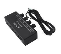 Kliplinc Multi-Source AU-401 DC 5V-12V Stereo Audio Mixer 4 Input 1 Output Controllato Board Sound Personalizzato con