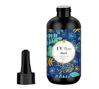 Kliplinc Resina UV, trasparente, effetto ultravioletto, resina trasparente, 200 g, per la produzione di gioielli fai da te in resina UV