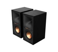 Klipsch Reference R-40PM - Altoparlanti da scaffale alimentati - Clacson Tractrix 90 gradi - Sospensione da viaggio lineare - Aspetto elegante e moderno