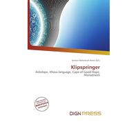 Klipspringer: Antelope, Xhosa language, Cape of Good Hope, Monadnock