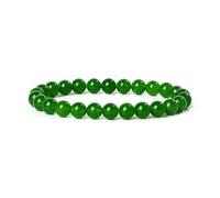 KLIYBGTHIJTP 6/8 mm ametista naturale perline perline braccialetto elastico per donne uomini gioielli (dimensioni: 17 cm, colore: 6 mm perline_14), 17cm-6.69inch, Pietra