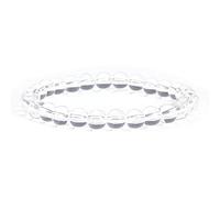 KLIYBGTHIJTP - Piccolo, medio, grande - Braccialetto con perline per donne e uomini - Perline rotonde da 6 mm, Small, Pietra