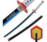kljhld bambù Anime Katana Spada Cosplay, Spada Katana Demon Slayer Tomioka Giyuu Katana Spada 103 cm/40 Pollici