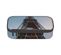 KLJnmbb Astuccio da viaggio con stampa Torre Eiffel di Parigi, 21 x 5 x 9 cm, borsa funzionale per forniture per ufficio