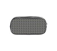 KLJnmbb Astuccio trasparente con stampa di barche Vikings, per studenti, bambini, ragazzi e ragazze, organizer trasparente per cancelleria