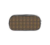 KLJnmbb Astuccio trasparente con stampa di geroglifici dell'antico Egitto, per studenti, bambini, ragazzi, ragazze, cancelleria, organizer trasparente