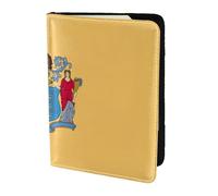 KLJnmbb Portafoglio da viaggio con bandiera del New Jersey, 14 cm, compatto, elegante, per uomini e donne