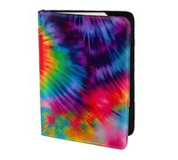 KLJnmbb Portafoglio da viaggio per passaporto, 14 cm, colorato, compatto, elegante, per uomini e donne