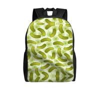 KLJnmbb Sushi Dill Pickles Stampa Uomini Donne Elegante Zaino Impermeabile Per Viaggi Escursionismo Campeggio Leggero Daypack