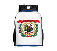 KLJnmbb West Virginia - Zaino da uomo e donna, elegante, impermeabile, per viaggi, escursionismo, campeggio, leggero