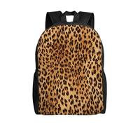 KLJnmbb Zainetto impermeabile alla moda con stampa leopardata per viaggi escursionismo campeggio leggero